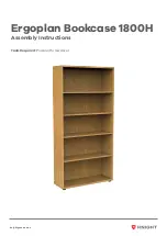 Предварительный просмотр 1 страницы Knight Eko Bookcase 1800H Assembly Instructions Manual