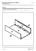 Предварительный просмотр 6 страницы Knight Eko Bookcase 1800H Assembly Instructions Manual