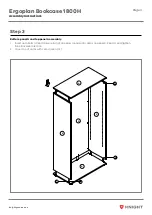 Предварительный просмотр 7 страницы Knight Eko Bookcase 1800H Assembly Instructions Manual