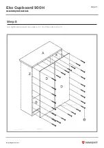 Предварительный просмотр 6 страницы Knight Eko Cupboard 900H Assembly Instructions Manual