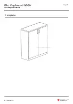 Предварительный просмотр 9 страницы Knight Eko Cupboard 900H Assembly Instructions Manual