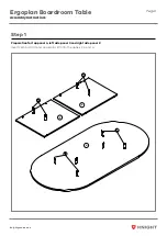 Предварительный просмотр 5 страницы Knight Ergoplan Boardroom Table Assembly Instructions Manual