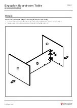 Предварительный просмотр 6 страницы Knight Ergoplan Boardroom Table Assembly Instructions Manual