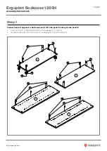 Preview for 5 page of Knight Ergoplan Bookcase 1200H Assembly Instructions Manual