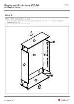 Preview for 7 page of Knight Ergoplan Bookcase 1200H Assembly Instructions Manual