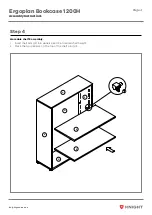 Preview for 8 page of Knight Ergoplan Bookcase 1200H Assembly Instructions Manual