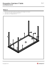 Preview for 5 page of Knight Ergoplan Canteen Table Assembly Instructions Manual