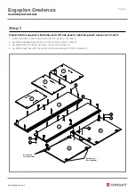 Предварительный просмотр 5 страницы Knight Ergoplan Credenza Assembly Instructions Manual