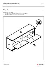 Предварительный просмотр 8 страницы Knight Ergoplan Credenza Assembly Instructions Manual