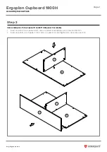 Предварительный просмотр 6 страницы Knight Ergoplan Cupboard 1800H Assembly Instructions Manual