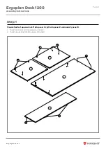 Предварительный просмотр 5 страницы Knight Ergoplan Desk 1200 Assembly Instructions Manual