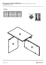 Предварительный просмотр 3 страницы Knight Ergoplan Fixed Return Assembly Instructions Manual