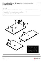 Предварительный просмотр 5 страницы Knight Ergoplan Fixed Return Assembly Instructions Manual