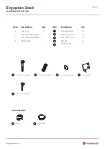 Предварительный просмотр 3 страницы Knight Ergoplan Assembly Instructions Manual