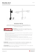 Preview for 2 page of Knight KG_MARM Assembly Instructions Manual