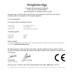 Preview for 6 page of Knightsbridge AMLEDBS Installation & Maintenance Manual