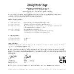 Preview for 7 page of Knightsbridge AMLEDBS Installation & Maintenance Manual