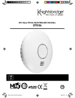 Preview for 1 page of Knightsbridge DT004 Installation & Maintenance Manual