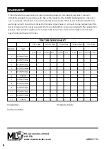 Preview for 4 page of Knightsbridge EMSUR Installation & Maintenance Manual