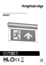 Knightsbridge EMXST Installation & Maintenance Manual preview