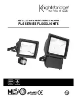 Knightsbridge FLS15BK Installation & Maintenance Manual preview