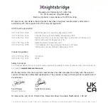 Preview for 8 page of Knightsbridge SFR9905 Series Installation & Maintenance Manual