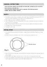 Preview for 2 page of Knightsbridge SHE P Series Installation & Maintenance Manual