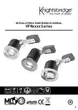 Предварительный просмотр 1 страницы Knightsbridge VFR Series Installation & Maintenance Manual