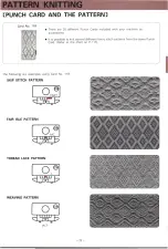 Preview for 31 page of KnitKing KK93 User Manual