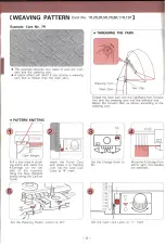 Preview for 40 page of KnitKing KK93 User Manual