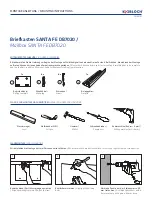 KNOBLOCH SANTA FE DB7020 Mounting Instructions preview