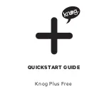 Предварительный просмотр 1 страницы Knog Plus Free Quick Start Manual