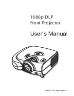 Knoll 1080p DLP User Manual предпросмотр