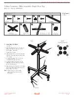 Knoll 6TD00034 Installation Instruction preview