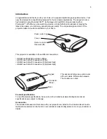 Предварительный просмотр 5 страницы Knoll HD108 User Manual