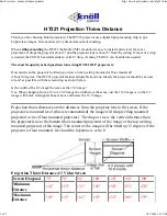 Knoll HT221 Technical Information предпросмотр