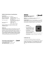 Knoll IR350 Installation Instructions предпросмотр