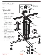 Preview for 2 page of Knoll Islands 6TD00061 Installation Instruction