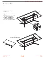 Preview for 6 page of Knoll Islands 6TD00062 Installation Instruction