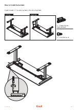 Preview for 6 page of Knoll k. base Installation Instructions Manual