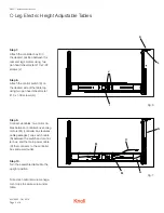 Preview for 4 page of Knoll Pixel KCXE6030G Installation Instructions Manual