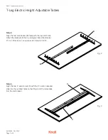 Preview for 2 page of Knoll Pixel KTXE6036G Installation Instructions Manual