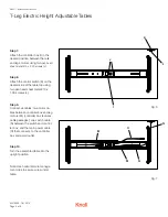 Preview for 4 page of Knoll Pixel KTXE6036G Installation Instructions Manual