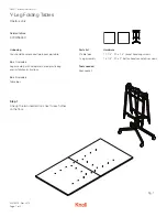 Knoll Pixel Y-Leg Installation Instructions preview