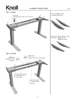 Preview for 3 page of Knoll Tone Electric Assembly Instructions Manual