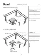 Preview for 4 page of Knoll Tone Electric Assembly Instructions Manual