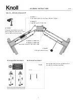 Preview for 7 page of Knoll Tone Electric Assembly Instructions Manual