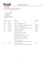 Preview for 12 page of Knoll Tone Electric Assembly Instructions Manual