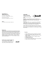 Knoll WHD-HDMI Installation Instructions preview