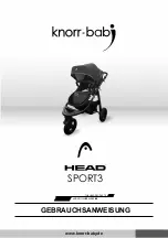 knorr-baby HEAD SPORT3 Assembly Instructions Manual предпросмотр